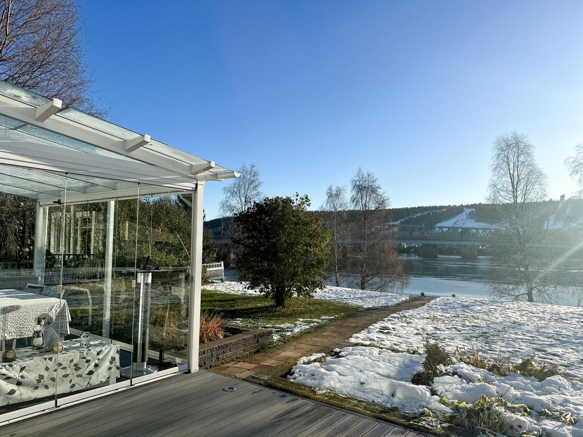 Villa Aurora Riverside By Booklapland Rovaniemi Exterior foto